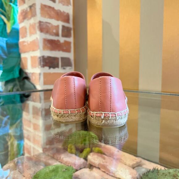 TORY BURCH Ines Leather Espadrilles SZ6 - Picture 5 of 6